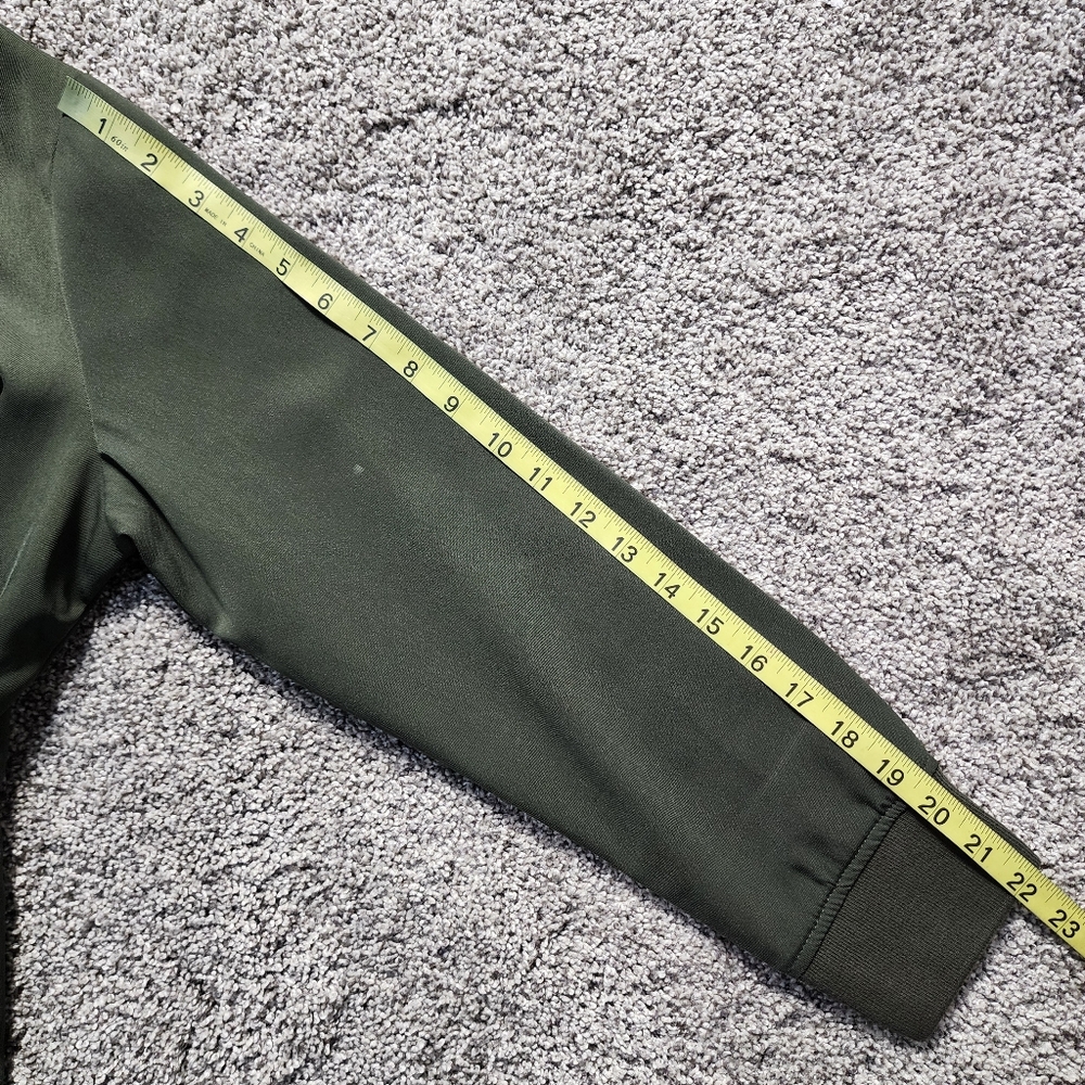 Who What Wear Green Full Zip Jacket Size Small - Picture 13 of 13